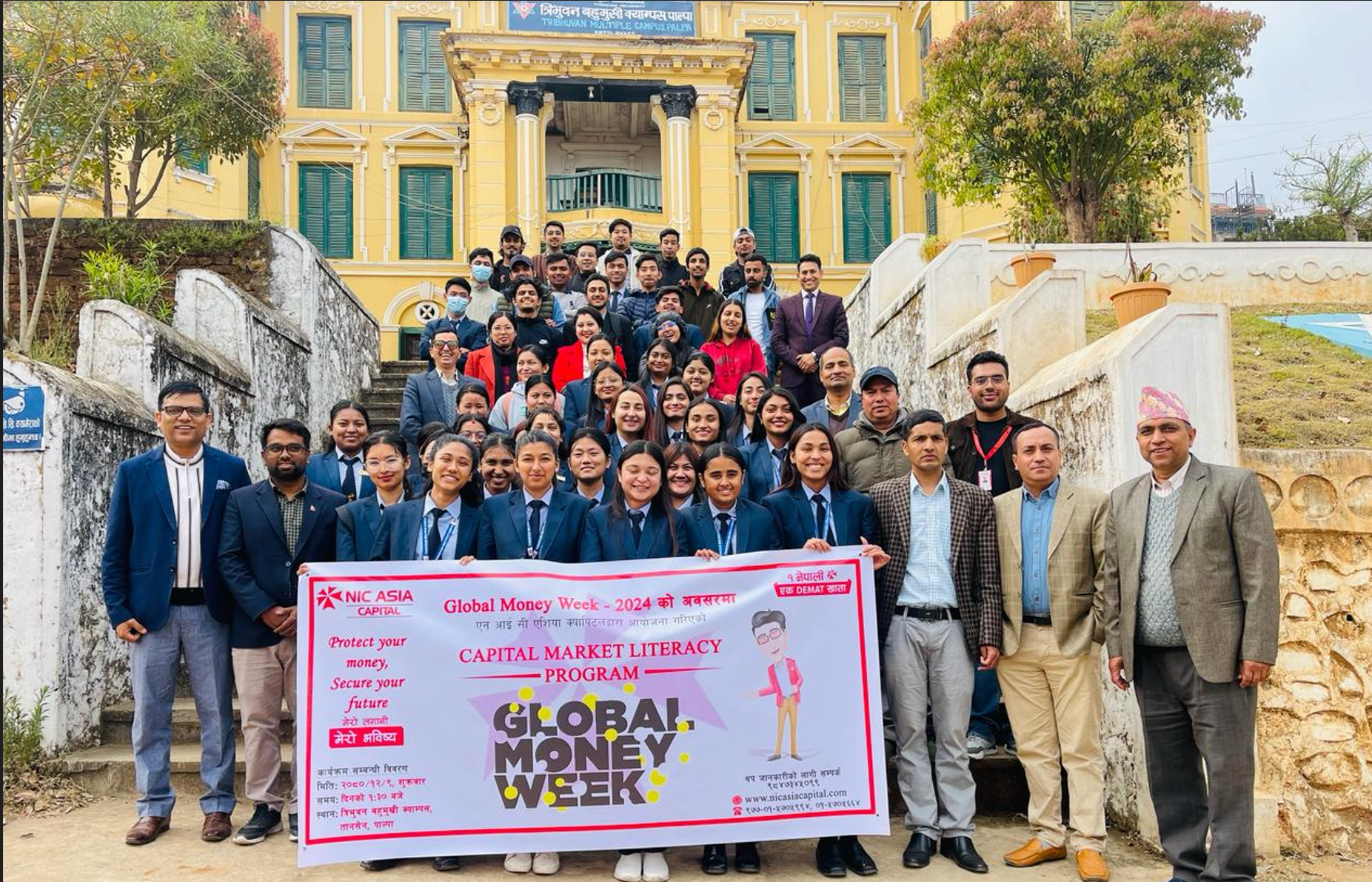 एन आइ सी एशिया क्यापिटलको ग्लोबल मनि विककको कार्यक्रम पाल्पामा
