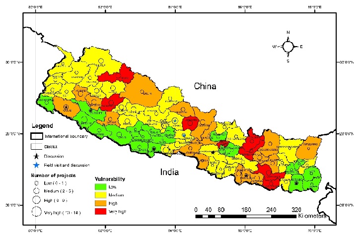 जलवायुको उच्च जोखिममा नेपाल १०औँ स्थानमा