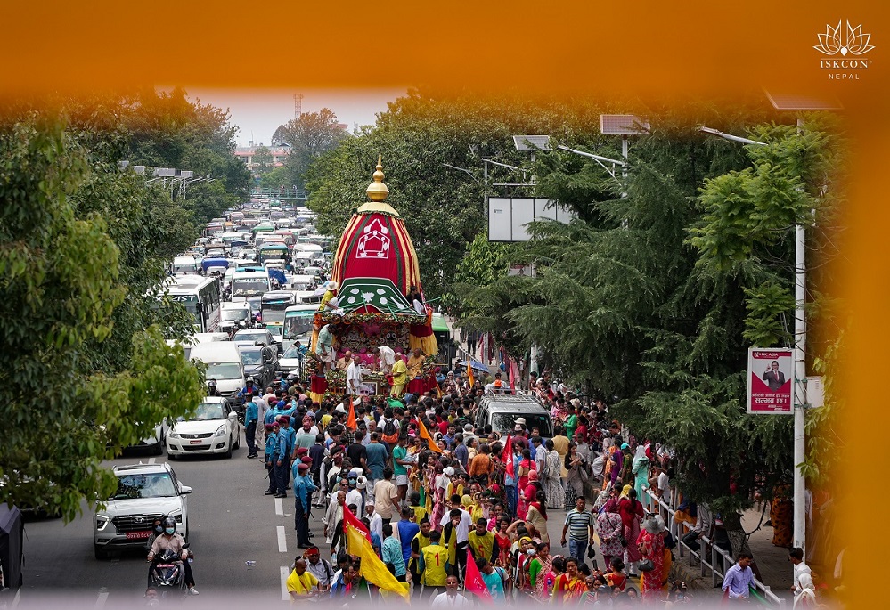 श्री जगन्नाथ रथयात्रा हुने