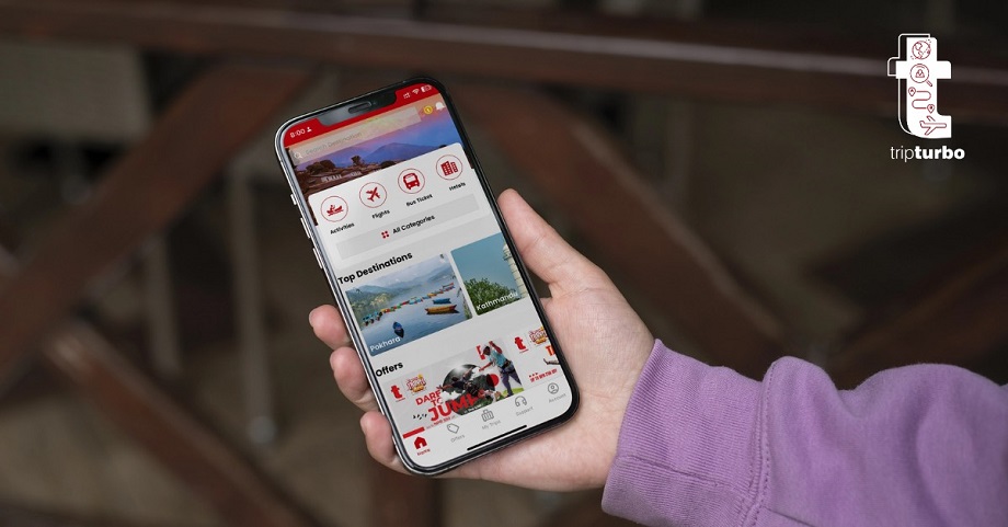 ओटिए  प्लेटफर्म  ‘ट्रिप टर्बो’ सन्चालनमा, हवाई टिकट र सहासिक गतिविधिको बुकिङ मोबाइल एपबाटै 