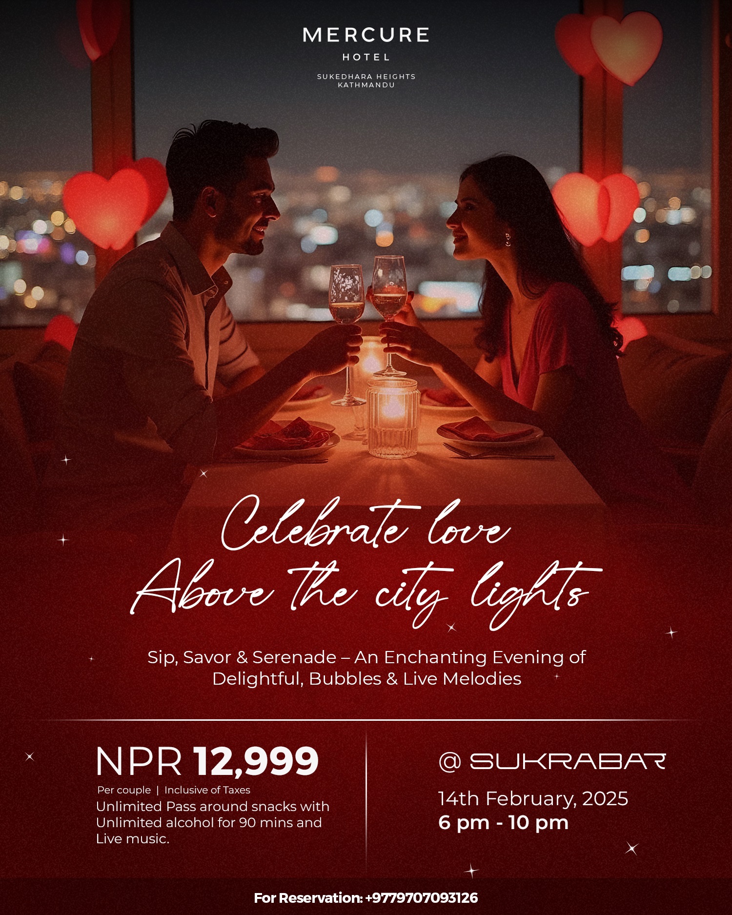 Mercure Kathmandu Hotel Presents Exclusive Valentine’s Day Experiences