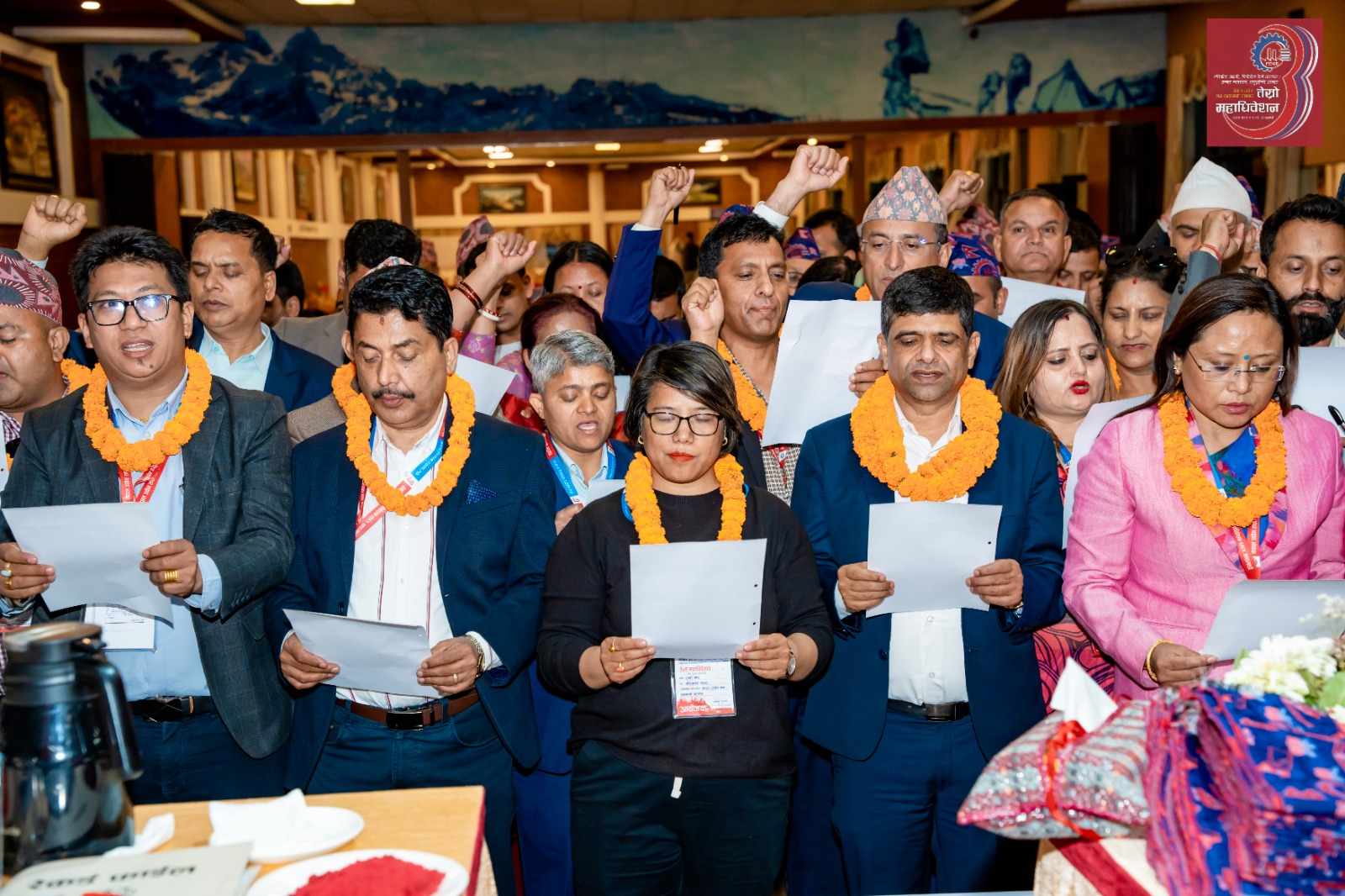 महासंघको अध्यक्षमा भागिरथ सापकोटा निर्वाचित, यस्तो बन्यो कार्यसमिति