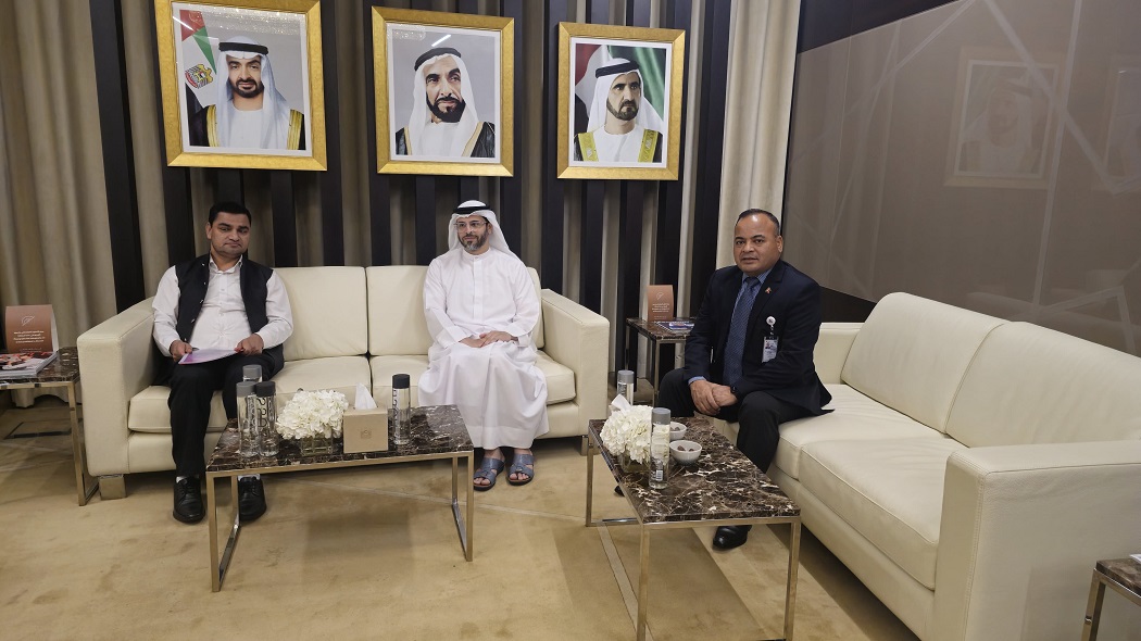 नेपाली श्रमिकको स्वास्थ्यका लागि सघाउन युएईसँग स्वास्थ्य मन्त्री पौडेलको आग्रह