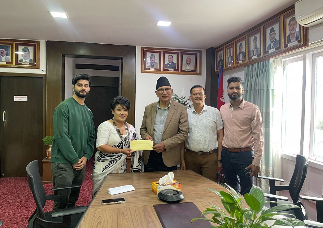 एनसीआईसीकेकी सचिव महराद्वारा अर्थमन्त्री पौडेलसँग भेट, बजेटमार्फत नीतिगत भ्रष्टाचार रोक्न आग्रह