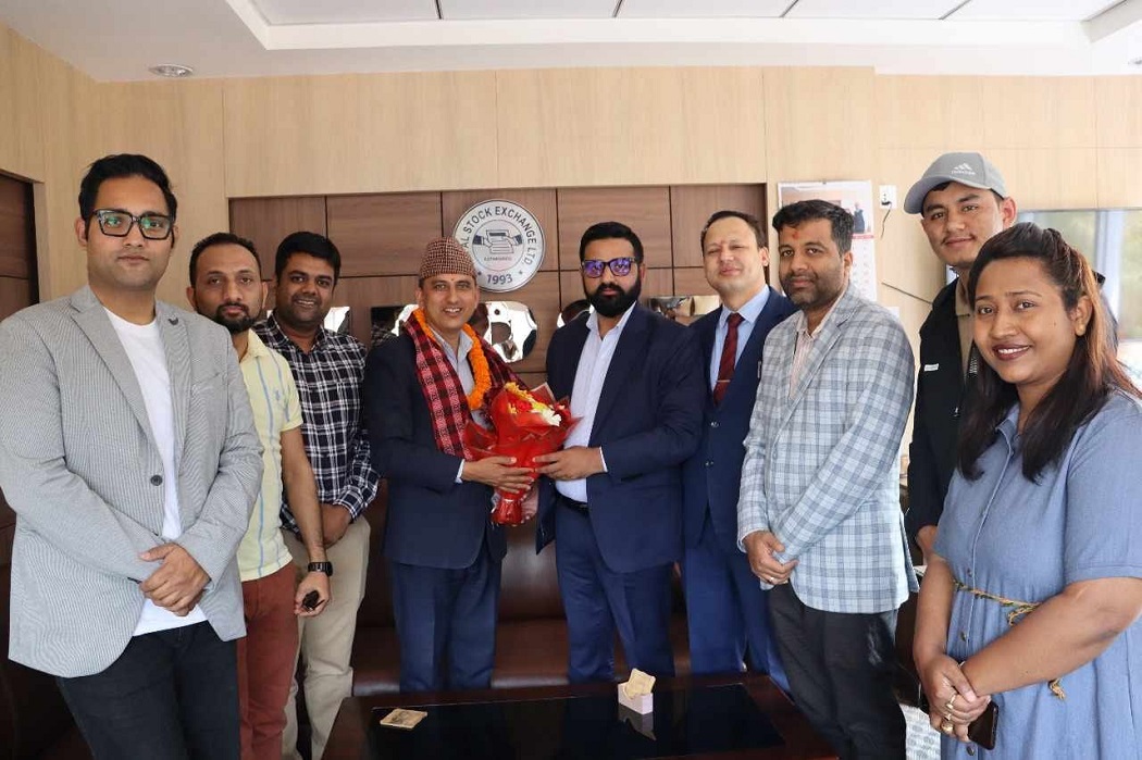 नेप्सेका सीईओ र स्टक ब्रोकरबीच भेट, ६५ लाख लगानीकर्तालाई टीएमएस मोबाईल एपमा जोड्न माग