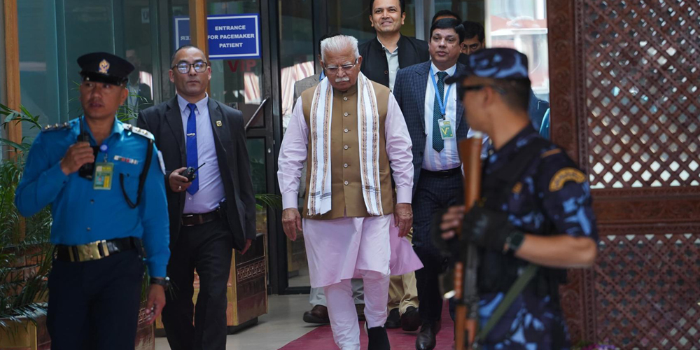 लम्की–बरेली र इनरुवा–पूर्णिया प्रसारण लाइनको सम्झौता गर्न भारतीय विद्युत् मन्त्री काठमाडौंमा