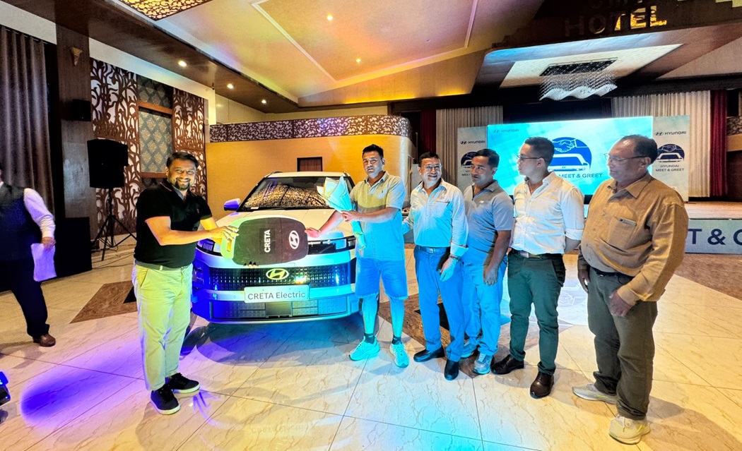 भरतपुरमा हुन्डाई क्रेटा ईभी सार्वजनिक तथा अन्तरक्रिया कार्यक्रम आयोजना