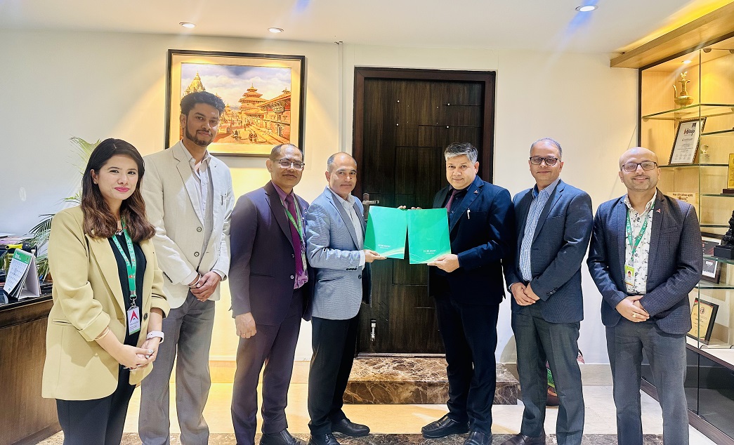 Nabil Bank signs MOU with Apollo Information Center, Customers to get 10% discount