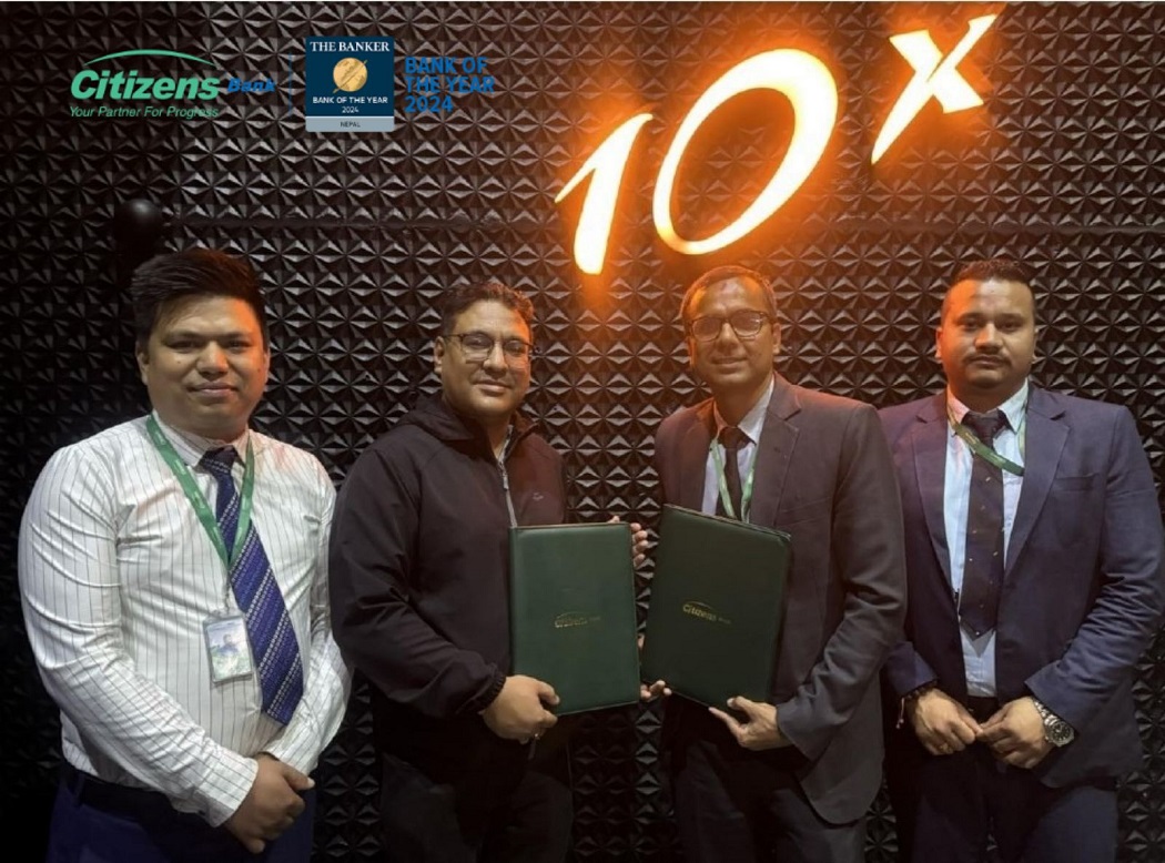 सिटिजन्स बैंकका ग्राहकलाई क्लब १०एक्समा छुट