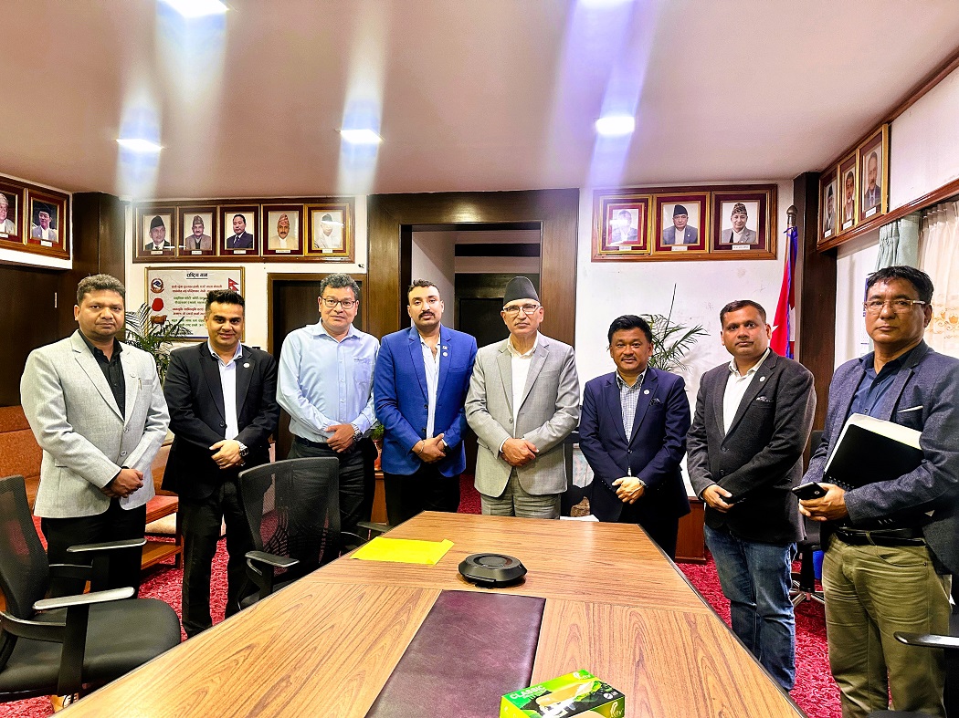 अर्थमन्त्रीसंग नाडा अटो शो २०२५ उद्घाटनका लागि आग्रह