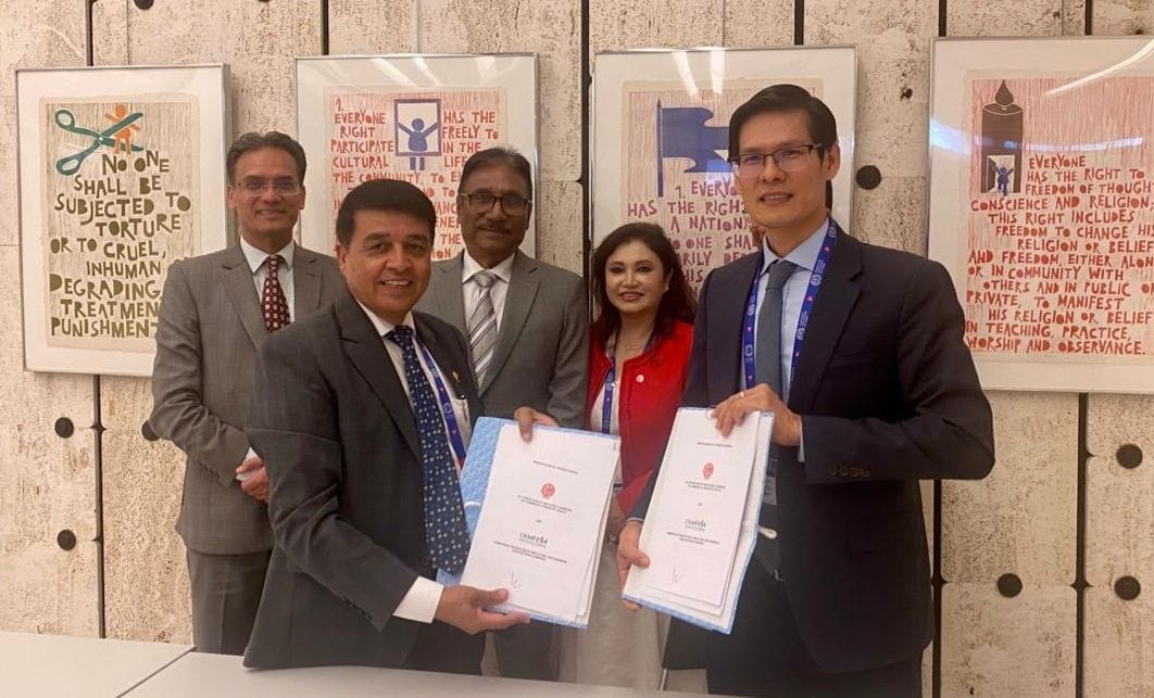 नेपाल र कम्बोडियाबीच व्यापारिक सहकार्य सुदृढ गर्न महासंघ र क्याम्फेबाबीच समझदारीपत्रमा हस्ताक्षर