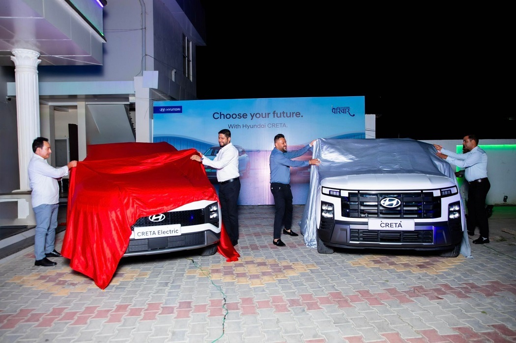 Laxmi Hyundai Unveils Creta EV in Dhangadi, Receives Overwhelming Customer Response