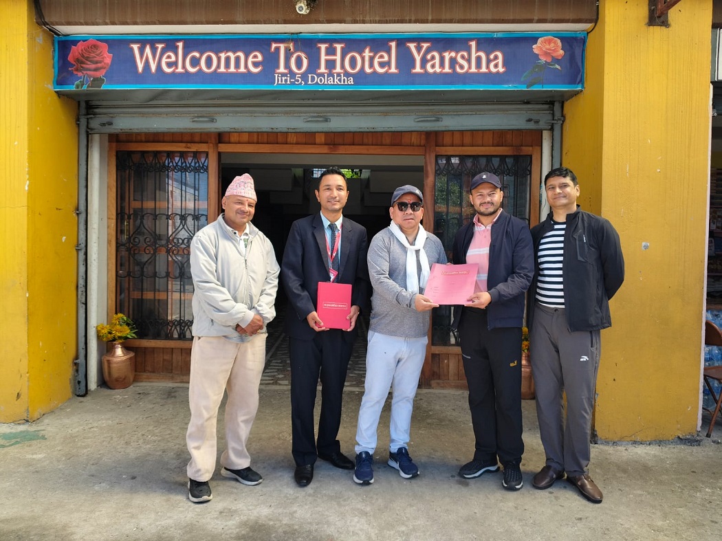 प्रभु बैंकका ग्राहकलाई होटल यार्शामा छुट