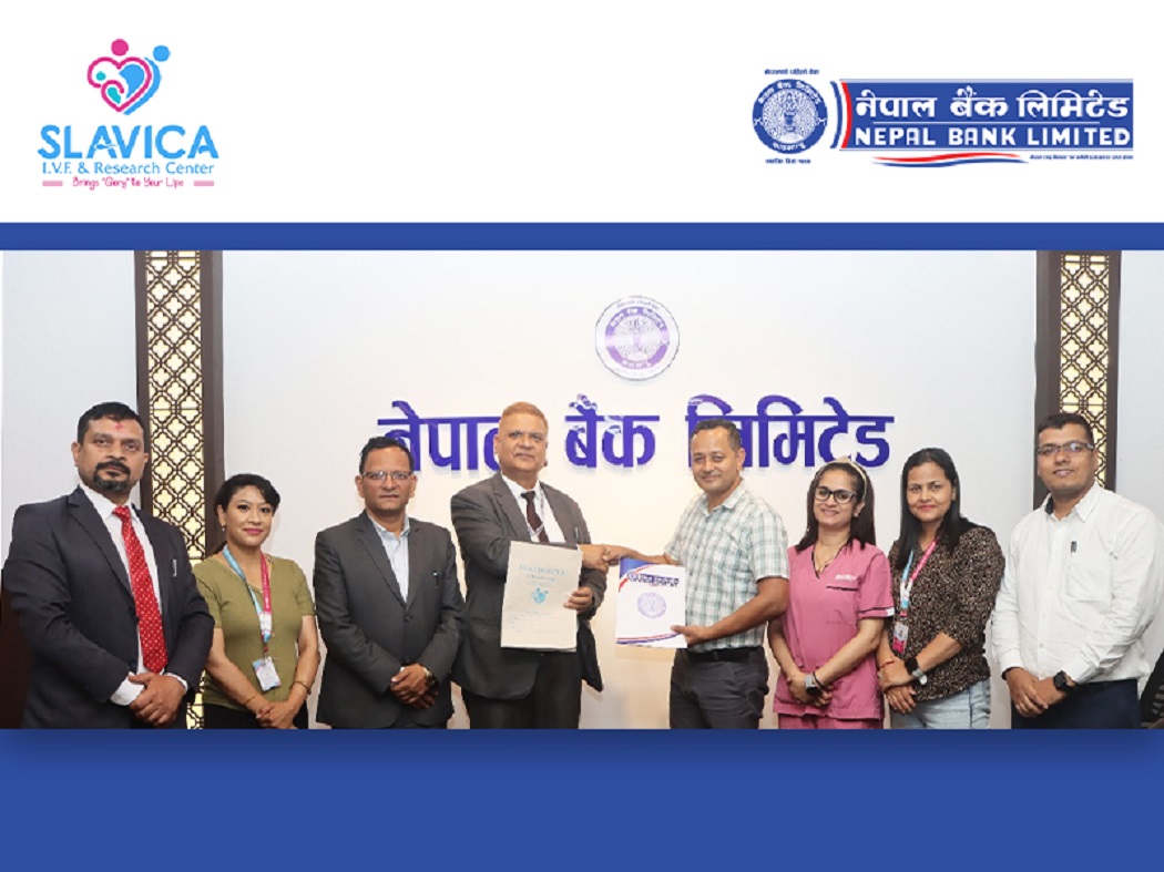 नेपाल बैंक र स्लाभिका आईभिएफ एण्ड रिसर्च सेन्टरबीच छुट सम्झौता 