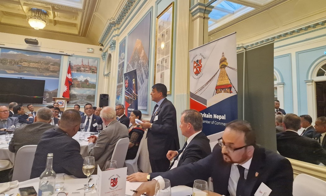 बेलायती कम्पनीहरूलाई नेपालमा लगानी गर्न महासंघ अध्यक्ष ढकालको आग्रह