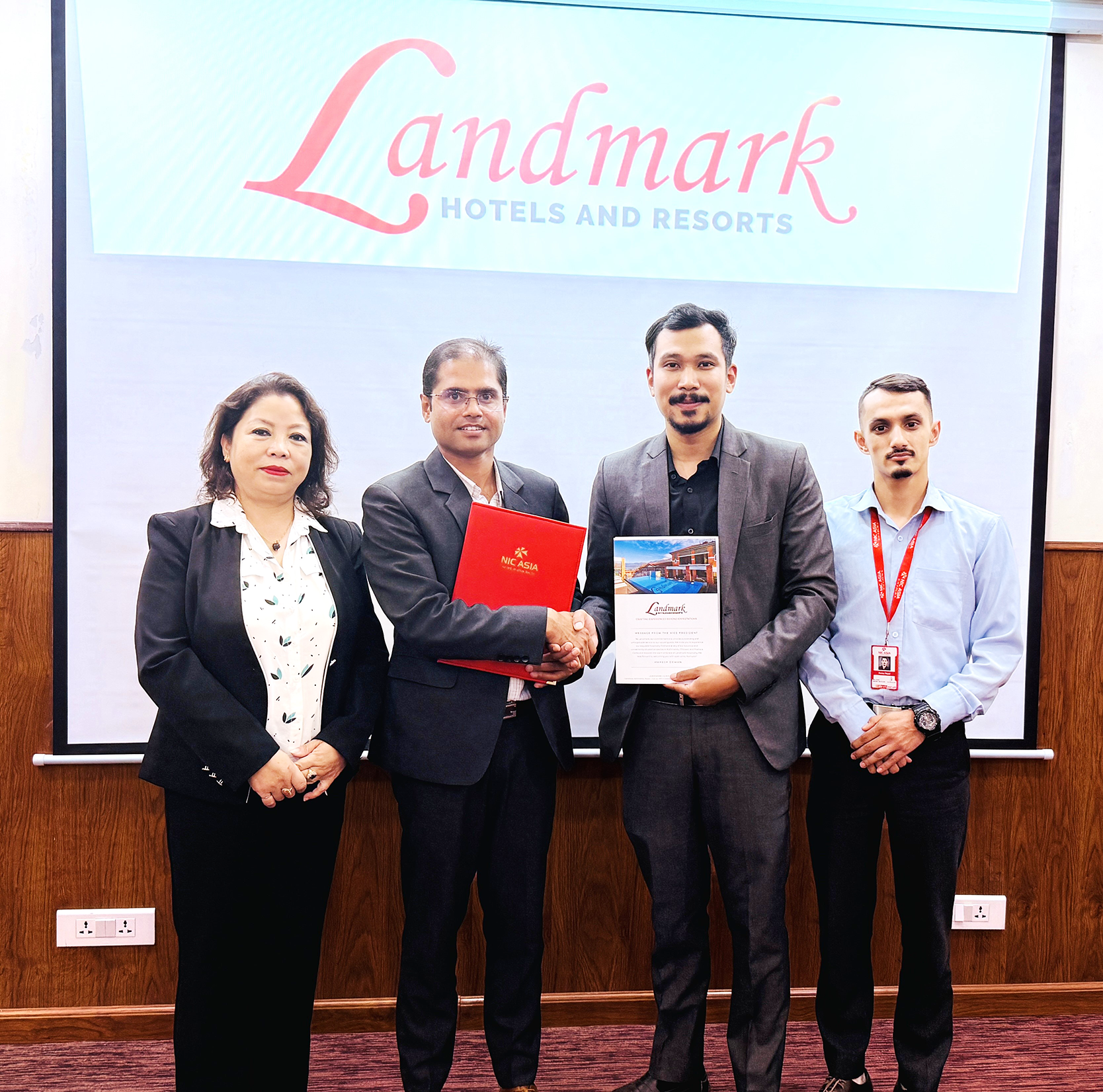 एन आई सी एशिया बैंकका ग्राहकलाई ल्याण्डमार्क होटल्स एण्ड रिसोर्टसमा विशेष छुट सुविधा