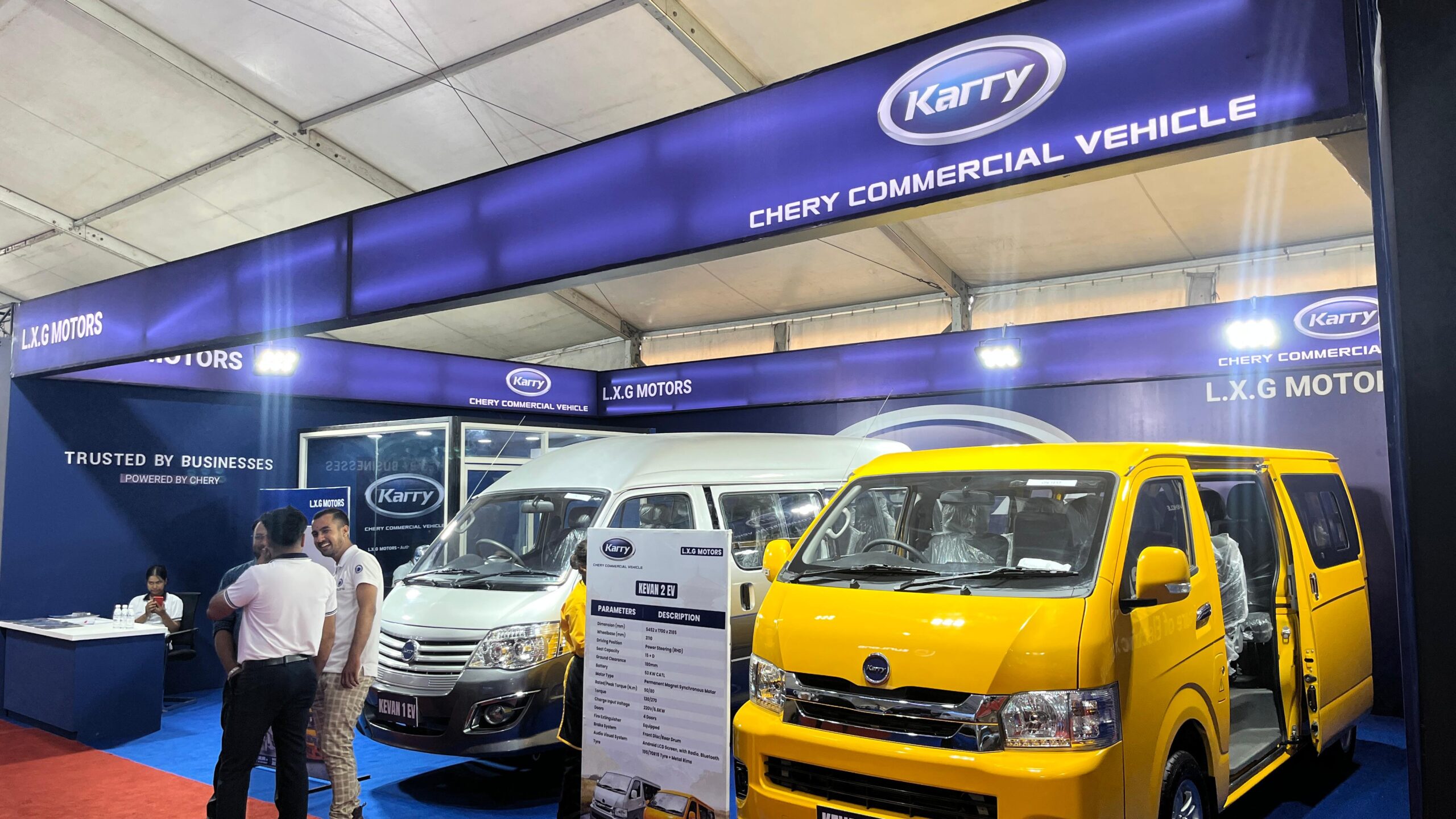 क्यारीका २ ईभी भ्यान नाइमा मोबिलिटी एक्सपोमा सार्वजनिक, यस्तो छ मूल्य र विशेषता