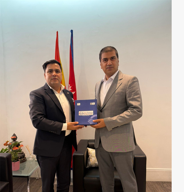 नेपाल–स्पेन सम्बन्ध विस्तारमा छलफल – सीएनआईका प्रतिनिधि र राजदूत नेपालबीच भेटवार्ता