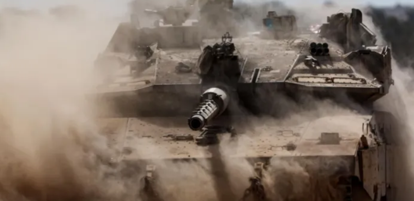 गाजामा इजरायली सैन्य आक्रमण