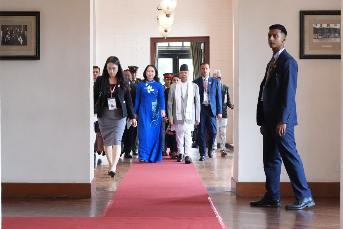 नेपाल र भियतनामका उपराष्ट्रपतिबीच भेटवार्ता, धार्मिक सांस्कृतिक पर्यटन प्रवर्द्धनबारे छलफल