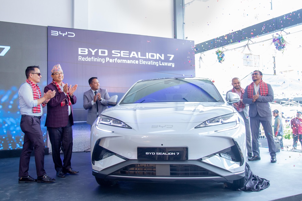 पोखरामा बीवाईडीको नयाँ शोरूम र सिलायन ७ सार्वजनिक