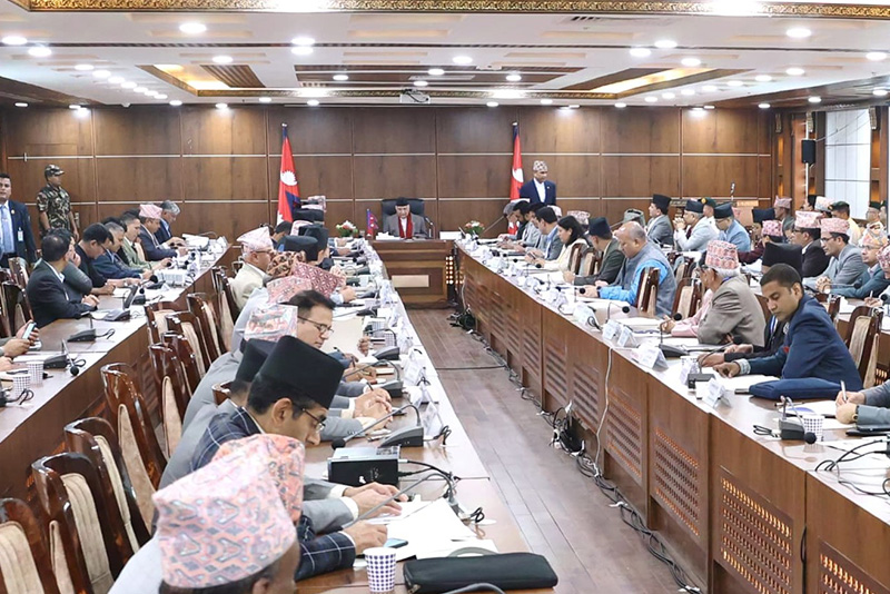 उच्चस्तरीय शासकीय सुधार आयोगको बैठकः औचित्य नभएका संस्था खारेज, समायोजन र हस्तान्तरणबारे छलफल