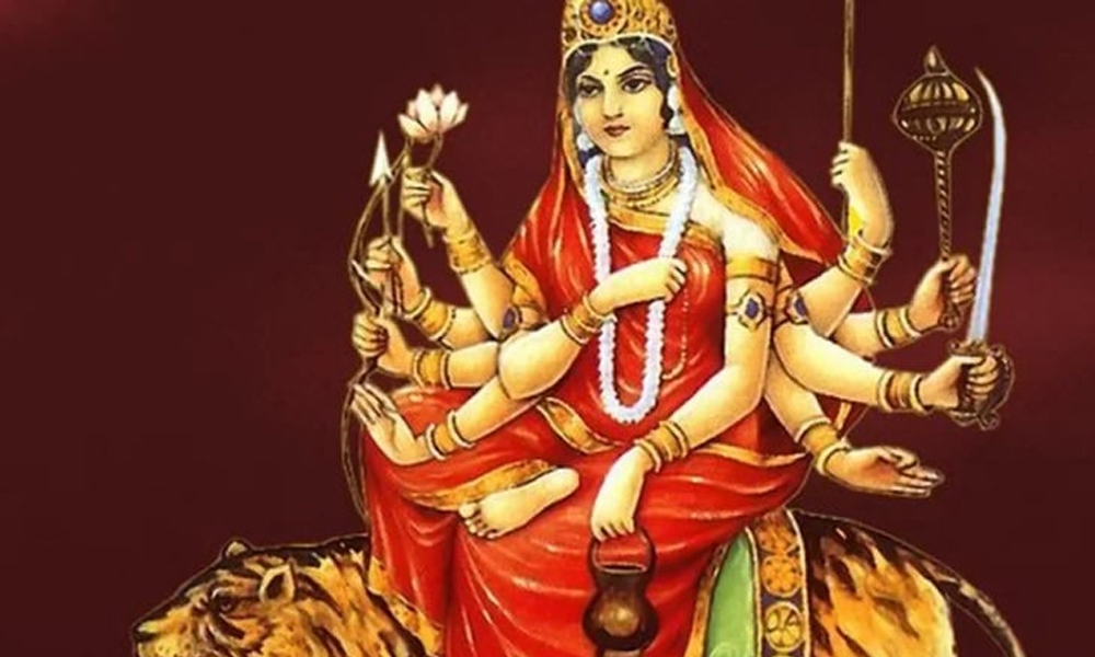 नवरात्रको तेस्रो दिन आज चन्द्रघण्टा देवीको पूजा आराधना गरिँदै