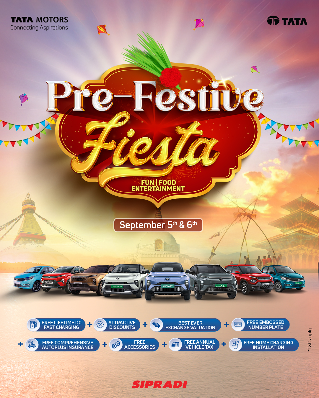 अफर नै अफरसंग टाटा मोटर्सको ‘प्रि – फेस्टिभ फियस्टा’ सुरु