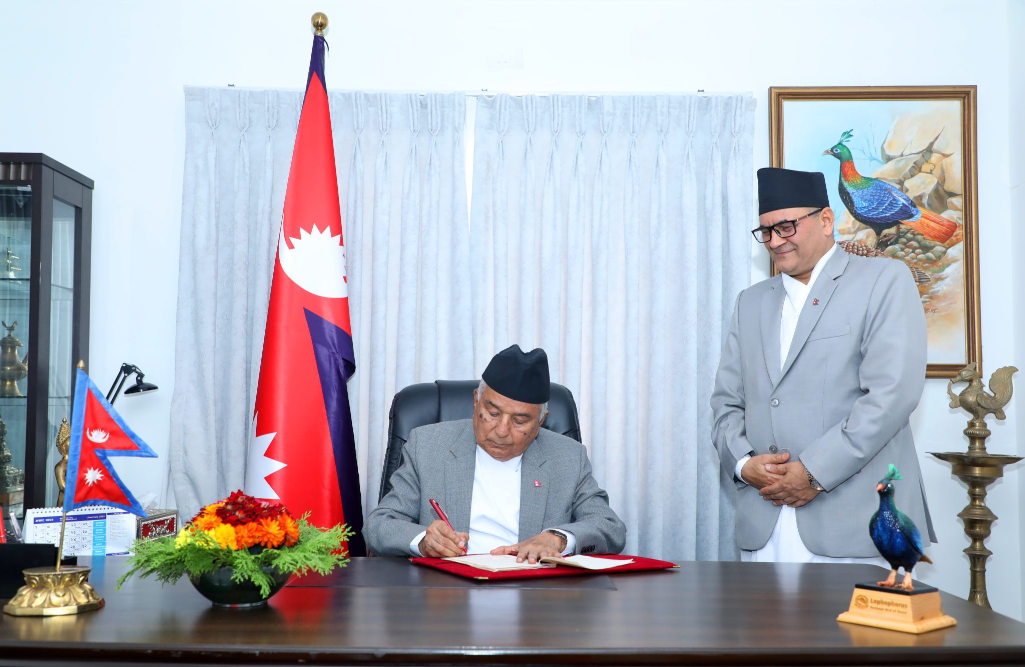 भन्सार सम्बन्धी बिधयेक राष्ट्रपतिबाट प्रमाणिकरण