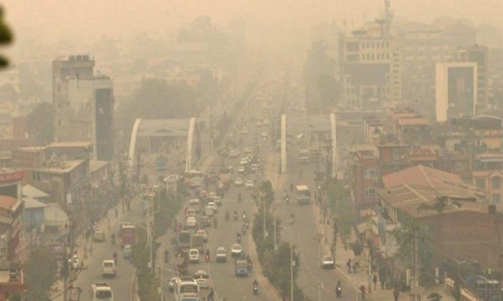 ध्वंशको असर वायुप्रदुषणमा, काठमाडौं विश्वकै प्रदुषित सहरको दोस्रो नम्बरमा