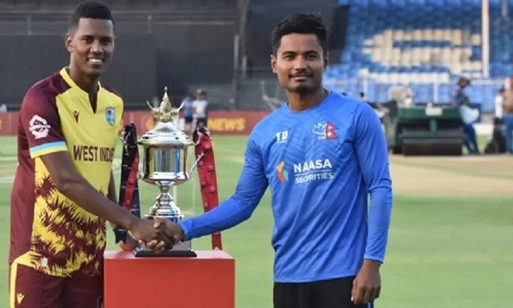 नेपाललाई वेष्टइण्डिज विरुद्धकाे सिरिज क्लिनस्वीपको अवसर