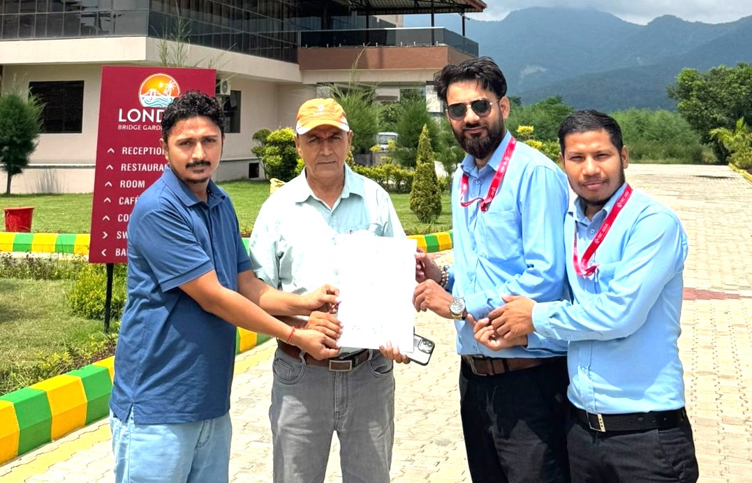 एनआईसी एशिया बैंकका ग्राहकलाई नवलपरासीको लन्डन ब्रिज गार्डेन रिसोर्टमा १० प्रतिशतसम्म छुट