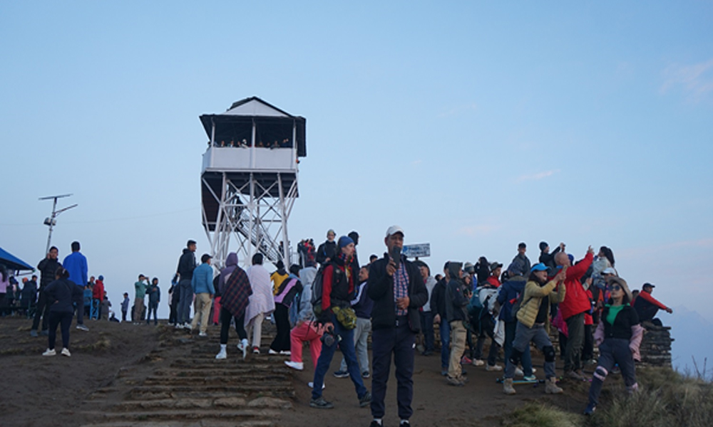 पर्यटकीयस्थलबाट अन्नपूर्ण गाउँपालिकालाई एक करोड १५ लाख आम्दानी