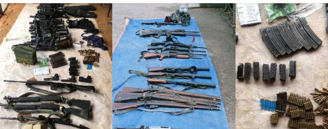 ७ सय ३० राउण्ड ‍गोली सहित ८ जना पक्राउ