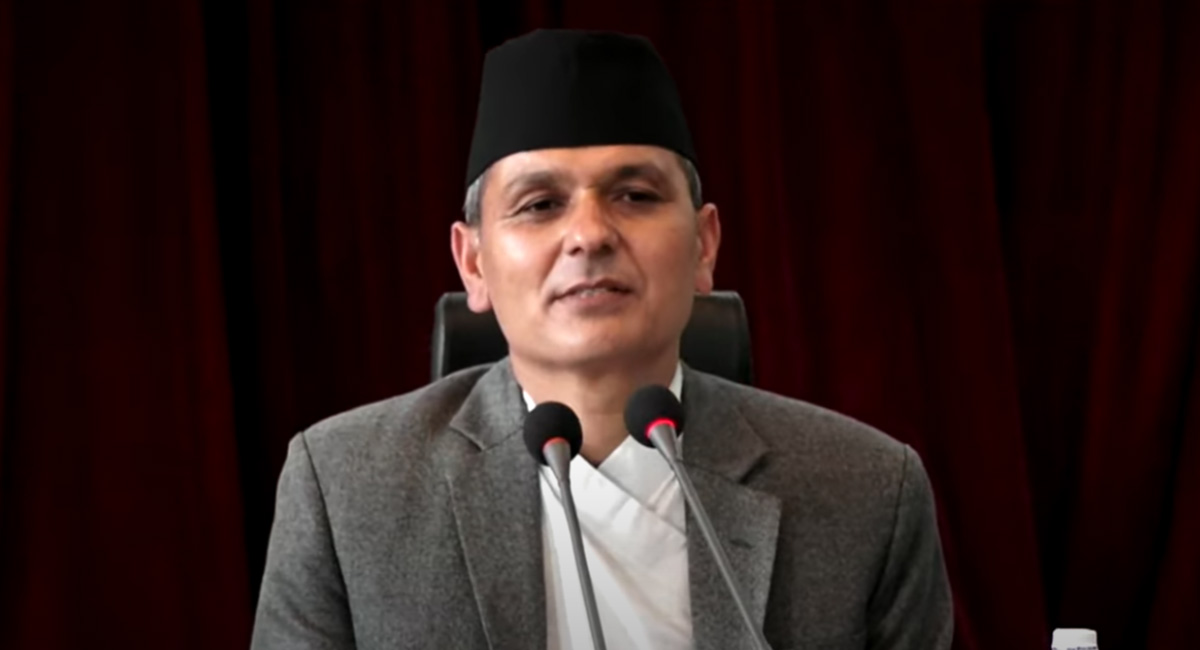 गृह मन्त्रालयको कामबारे बोल्नै मिल्दैन, शुद्ध चित्तले चुपचाप कर्म गरिरहेका छौँ : गृहमन्त्री अर्याल