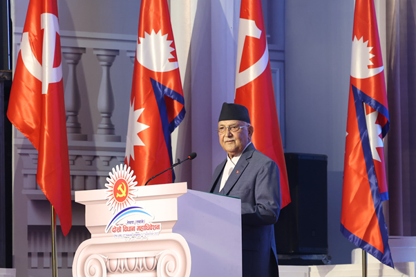 शासन, विकास, स्थायित्व र स्वाधीनतका पक्षमा प्रतिबद्ध एमालेप्रति जनताको विश्वास बढेको छः अध्यक्ष ओली