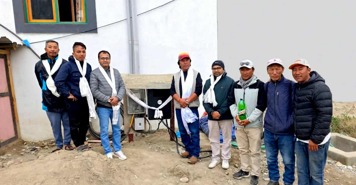 एसपीजी अटोमोबाइल्सद्वारा मुस्ताङको चराङमा चार्जिङ स्टेसन स्थापना