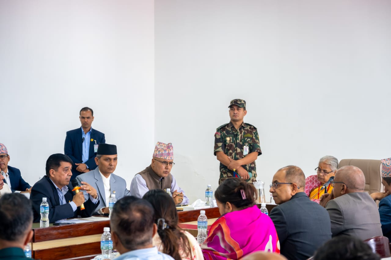 नेपालको वर्तमान जटिल अवस्थाबारे नाडाको प्रधानमन्त्रीसँग छलफल