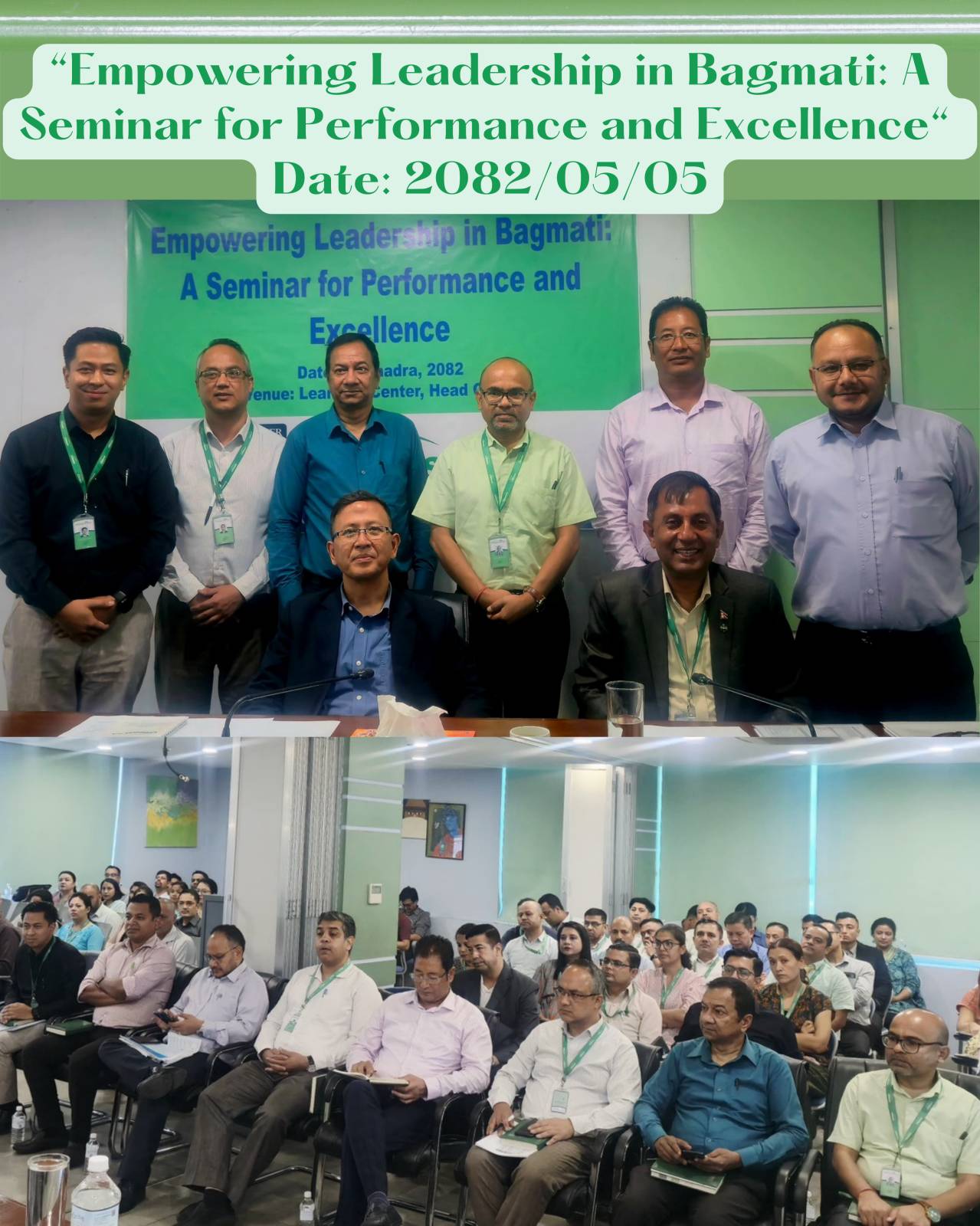 सिटिजन्स बैंकको “ईम्पावरिङ्ग लिडरसिप इन् बागमती ः अ सेमिनार फर पर्फरमेन्स एण्ड  एक्शिलेन्स” कार्यक्रम सम्पन्न