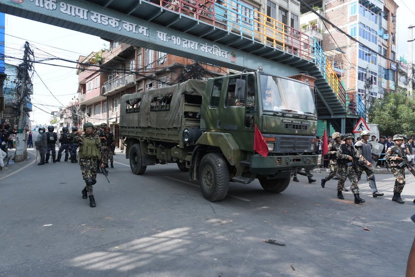 शान्तिपूर्ण समाधान निकाल्न सुरक्षा प्रमुखसहित मुख्य सचिवकाे आग्रह 