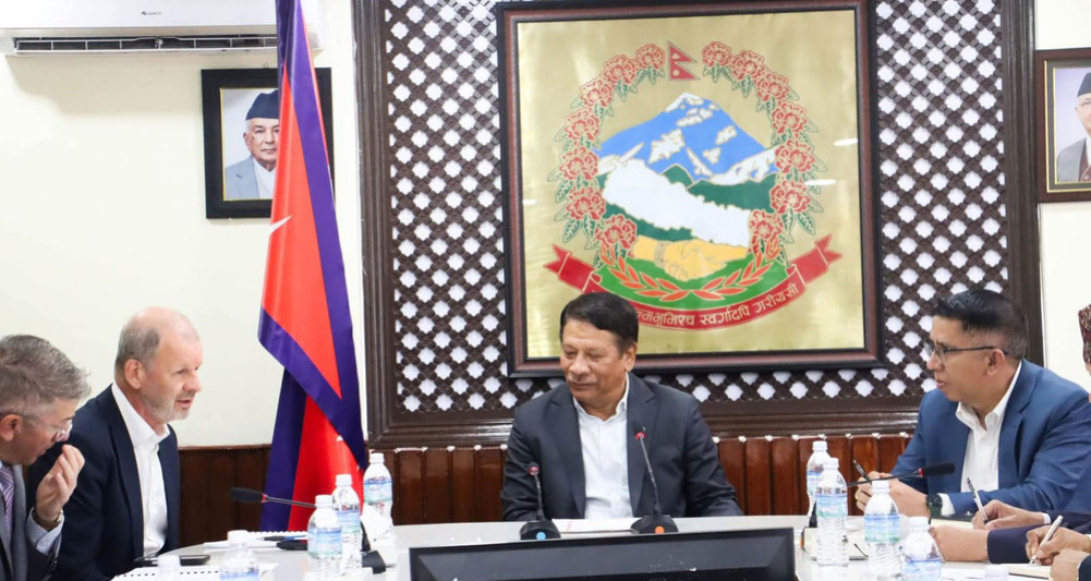 कार्यवाहक प्रधानमन्त्री सिंह र विश्व बैंकका उपाध्यक्ष जुटबीच भेटवार्ता