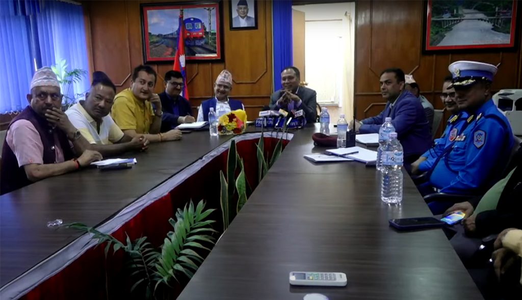 यात्रुलाई सहज गराउने उद्देश्यले चाडबाड लक्षित यातायात व्यवस्थापनबारे ७ वटा निर्णय जारी