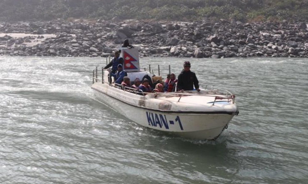 कोप्चे–बराह क्षेत्रमा पुनः मोटरबोट सञ्चालन