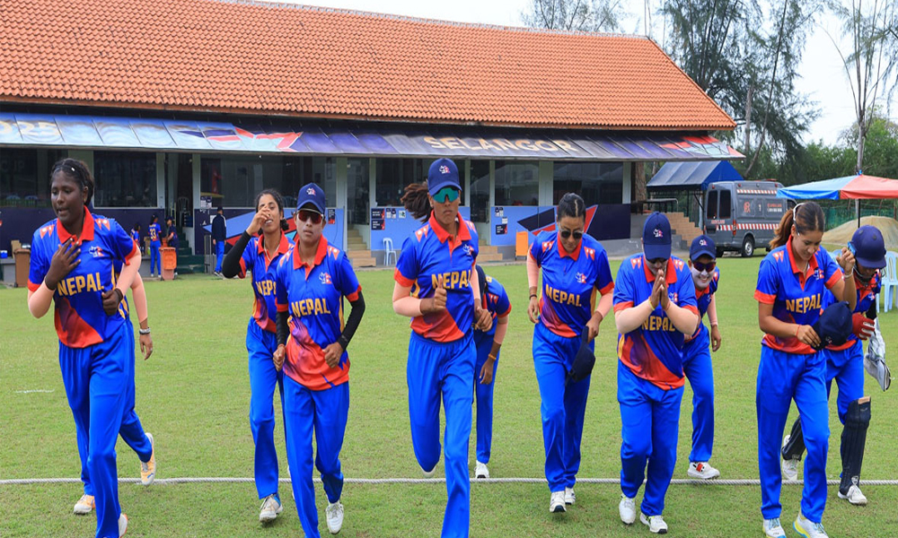 तेस्रो खेलमा नेपाल मलेसियासँग पराजित