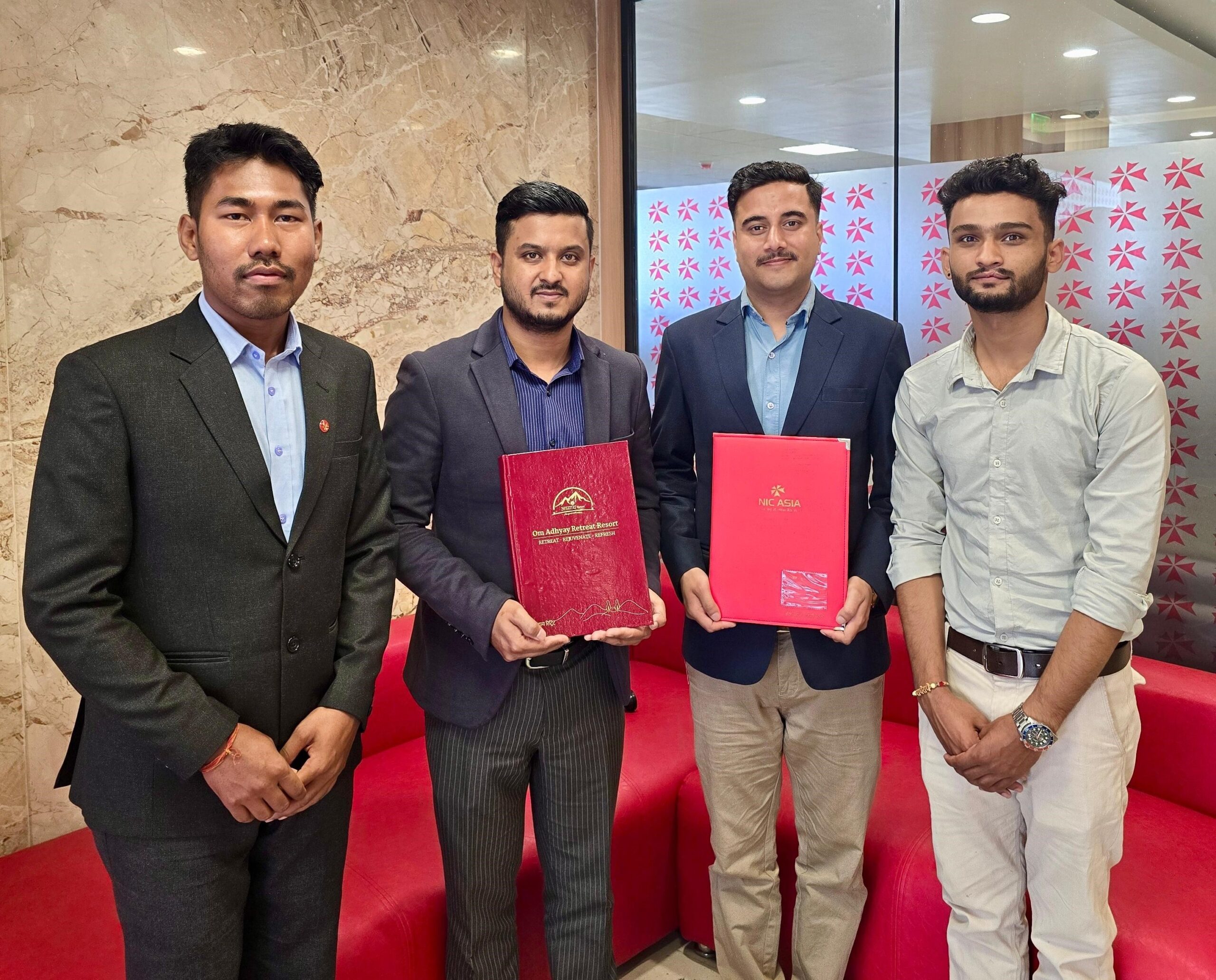 एनआईसी एशिया बैंकका ग्राहकहरुलाई ओम अध्याय रिट्रिटमा १५ प्रतिशतसम्म छुट