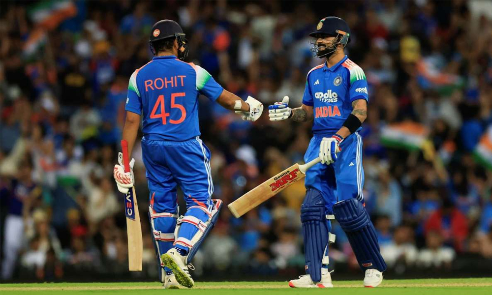 रोहित र विराटको उत्कृष्ट ब्याटिङमा भारतको जित