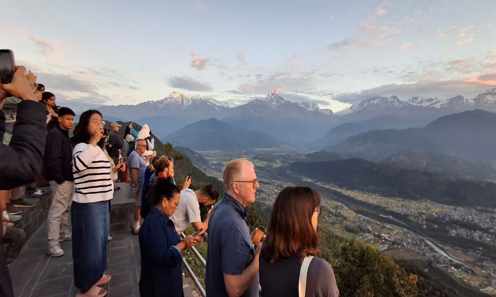 मुस्ताङमा पहिलो चार महिनामा भित्रिए दुई लाख बढी पर्यटक