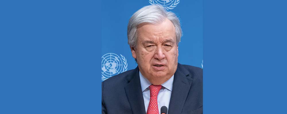 संयुक्त राष्ट्रसङ्घका महासचिवद्वारा गाजा सम्झौतामा पूर्ण प्रतिबद्धताका लागि आह्वान गर्दै मध्यस्थकर्ताहरूको प्रयासको प्रशंसा