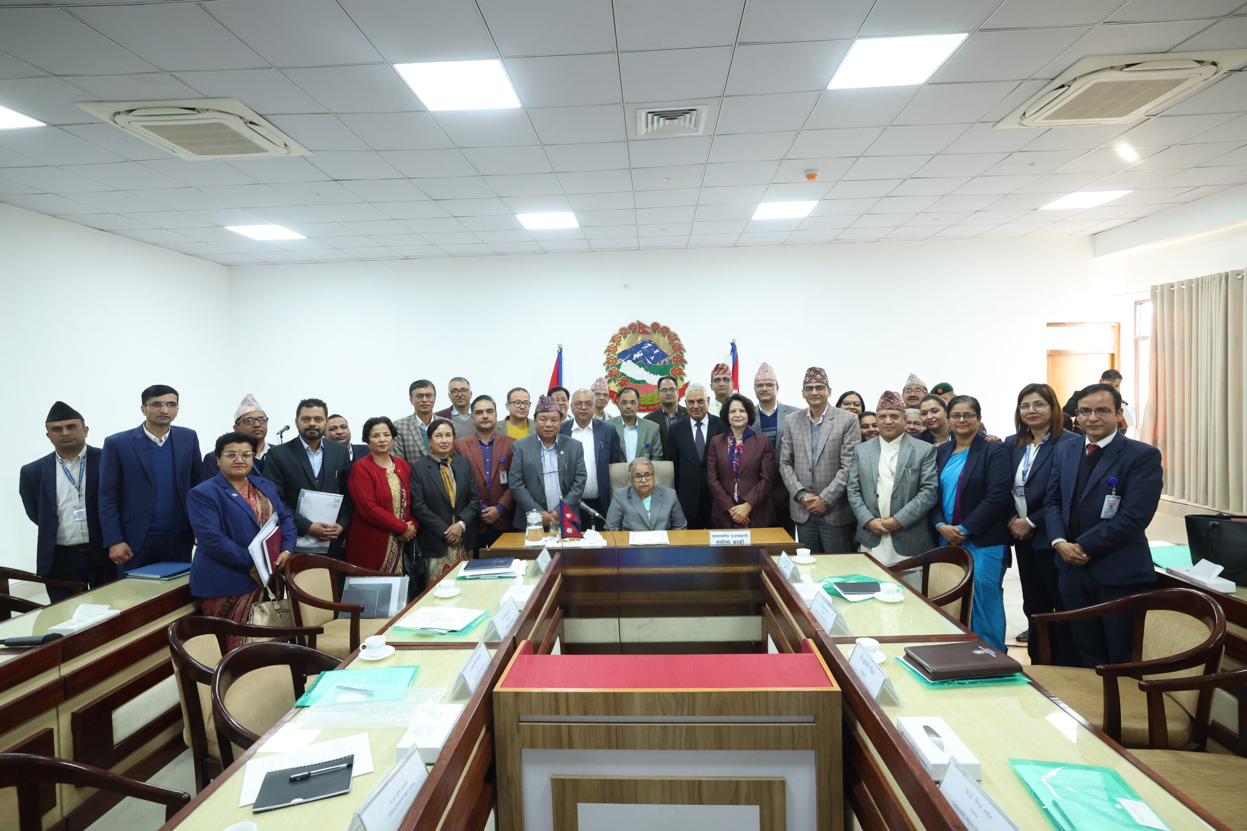 चिकित्सा शिक्षा आयोगको बैठकमा सिट निर्धारण सम्बन्धी छलफल