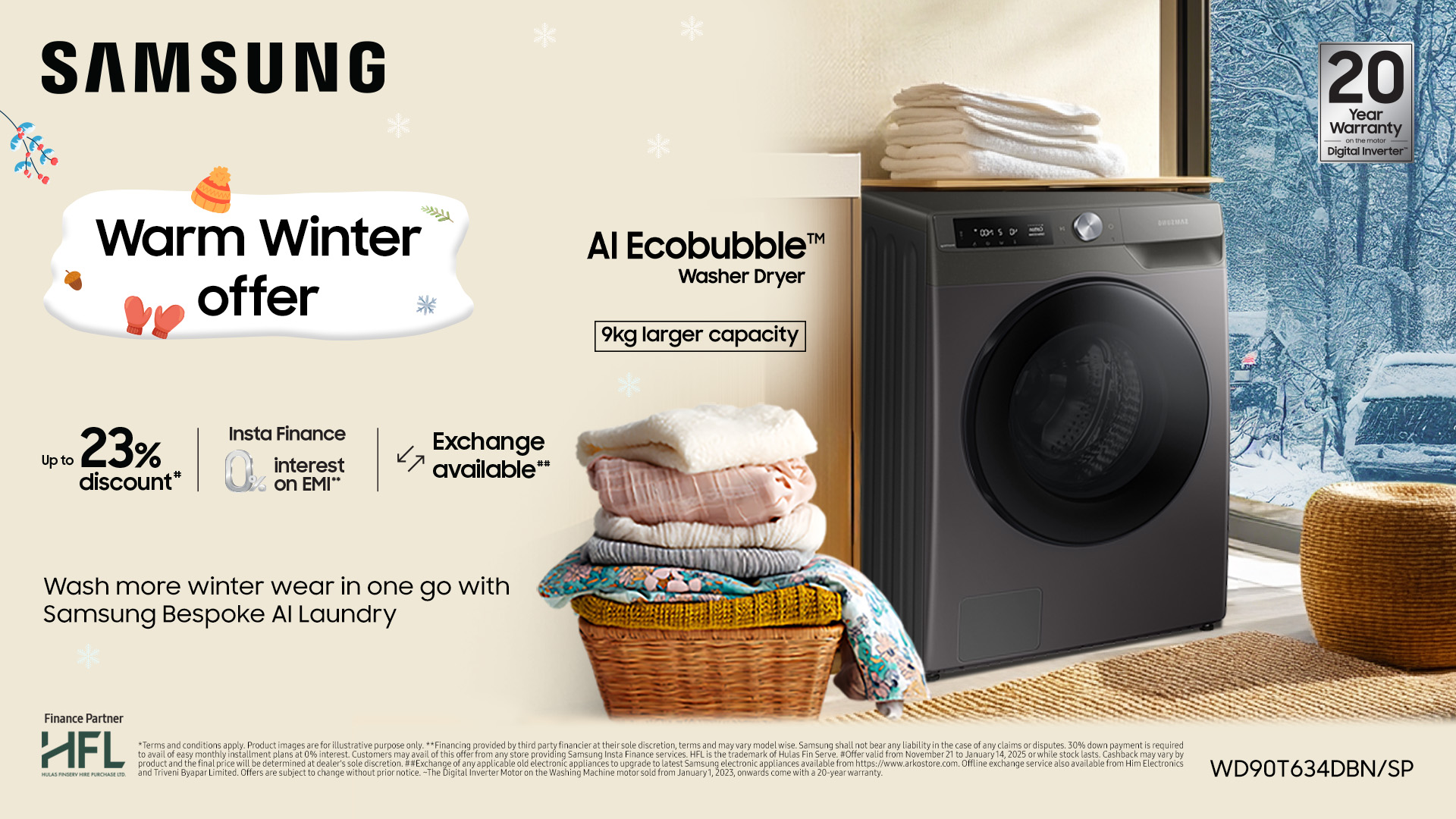 सामसङ नेपालद्वारा वार्म विन्टर अफर सार्वजनिक: वाशिङ मेसिन र रेफ्रिजिरेटरमा आकर्षक बचत